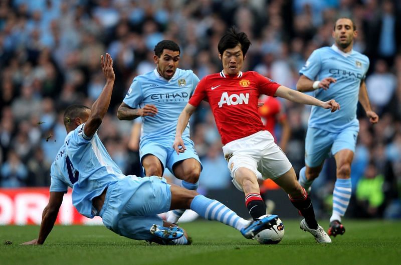 Ji-sung Park spent seven years at Manchester United.