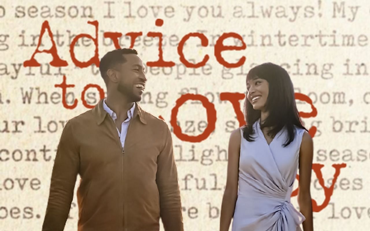 Brooks Darnell and Erinn Westbrook star in &#039;Advice to Love By&#039; (Image via Sportskeeda)