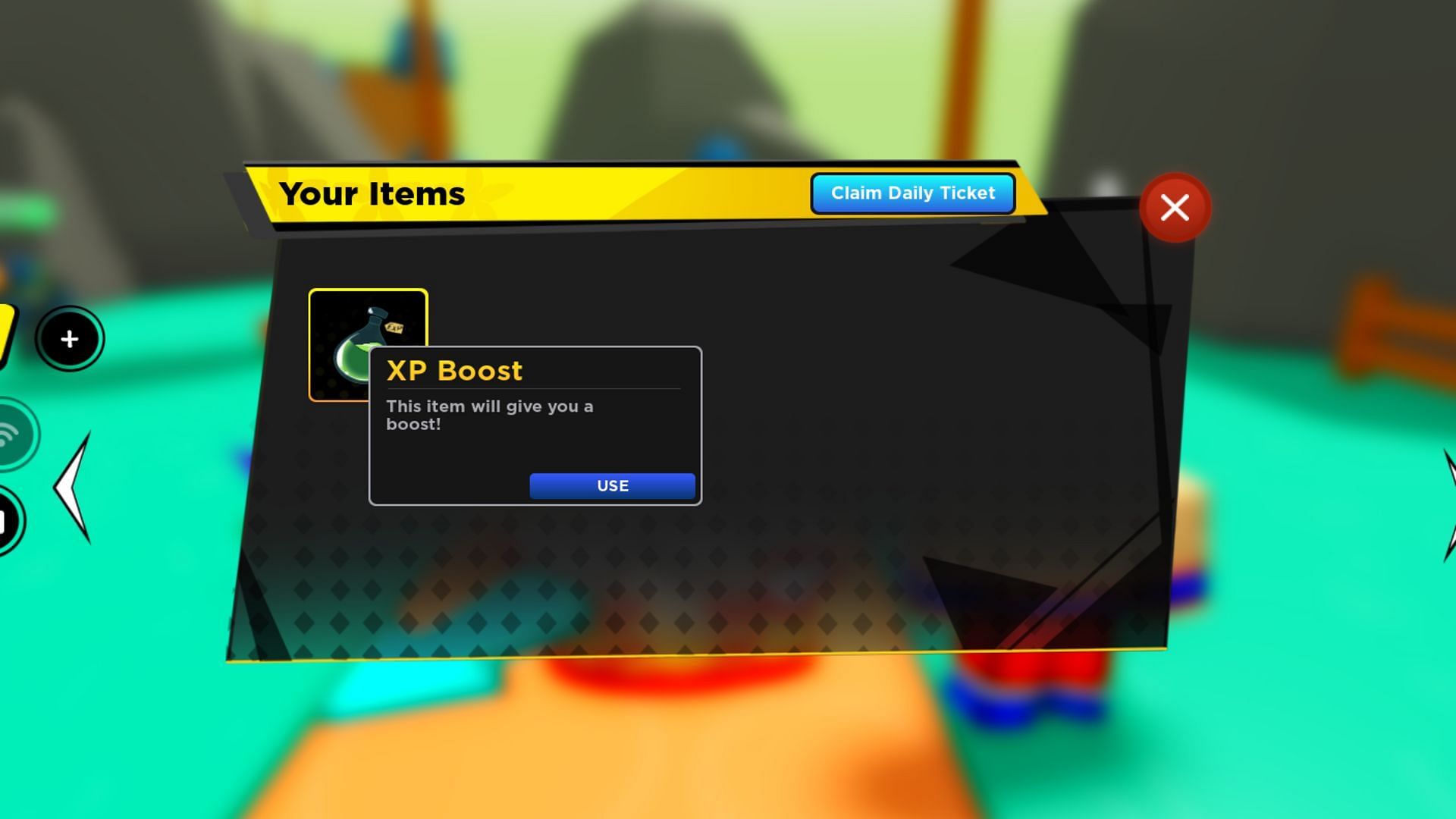 An XP boost can fast-track more levels (Image via Roblox)