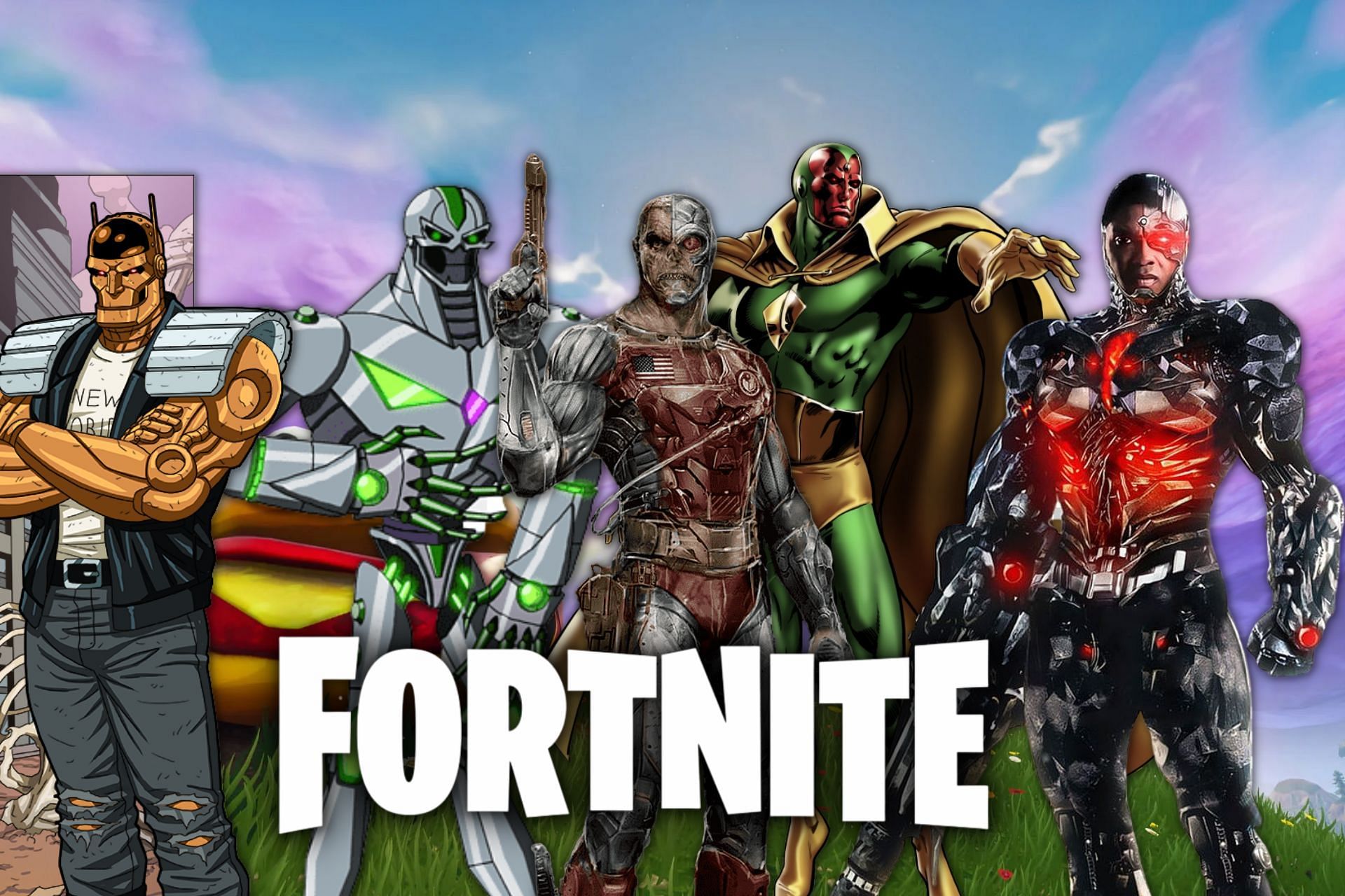 Top 5 cybernetic characters that would fit perfectly into Fortnite (Image via Sportskeeda)
