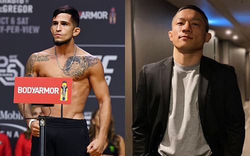 Bellator bantamweight supertars Sergio Pettis (left) and Kyoji Horiguchi (right; Image Credit: @kyoji1012 on Instagram)