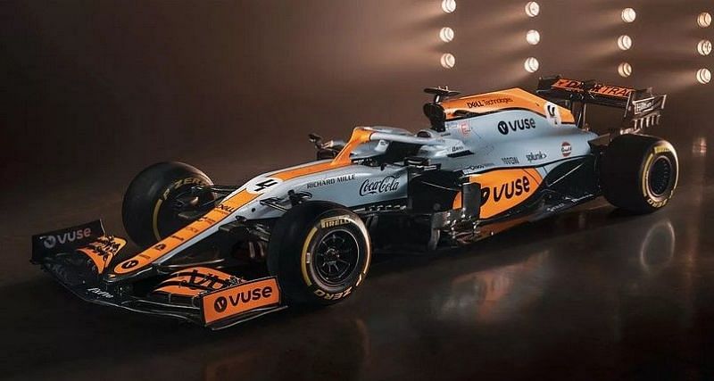 McLaren Gulf livery for Monaco Grand Prix 2021 Credits: F1