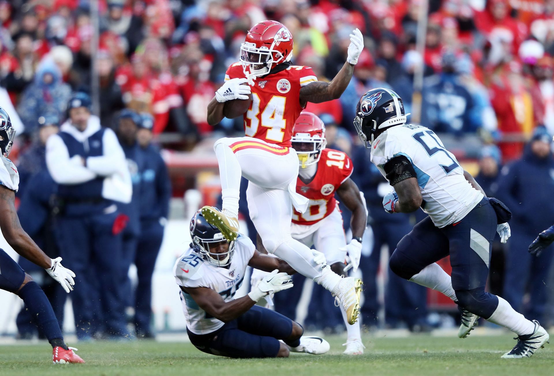 Chiefs rule Jody Fortson out for Titans game