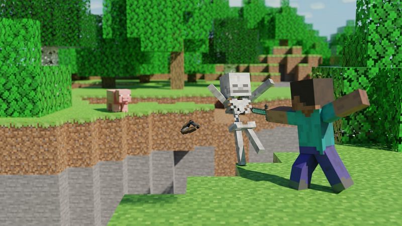 Minecraft Humor GIF - Minecraft Humor Among Us - Discover & Share GIFs