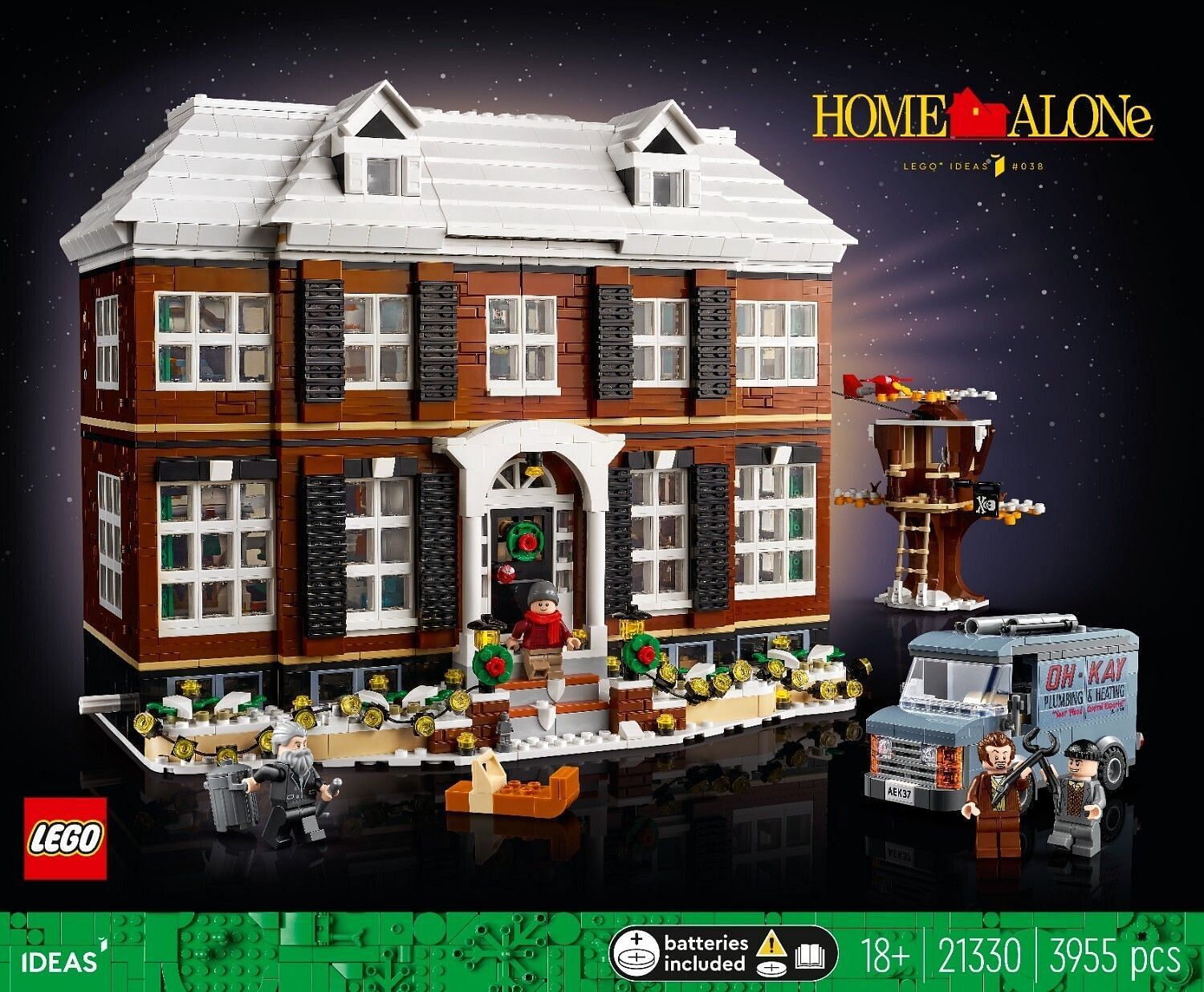 LEGO Ideas Home Alone (Image via The LEGO Group)
