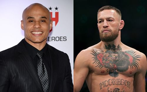 MMA manager Ali Abdelaziz (left) and UFC lightweight superstar Conor McGregor (right)