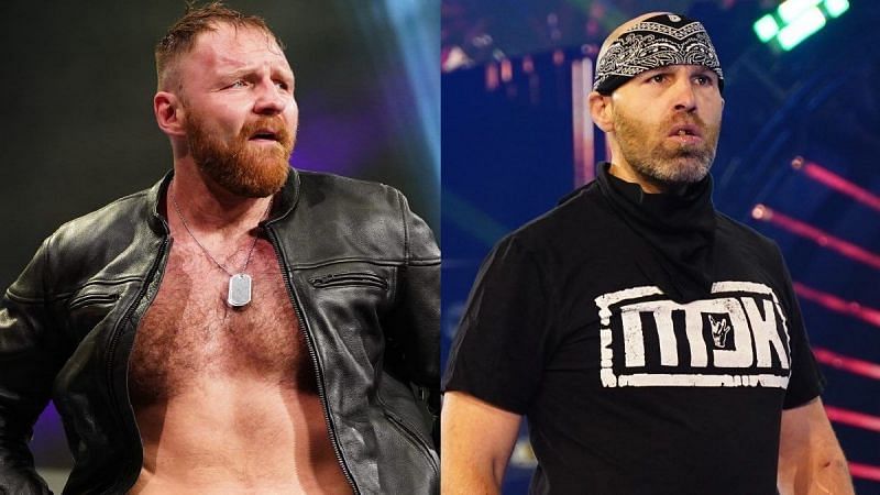 Former AEW world champion Jon Moxley and Nick Gag