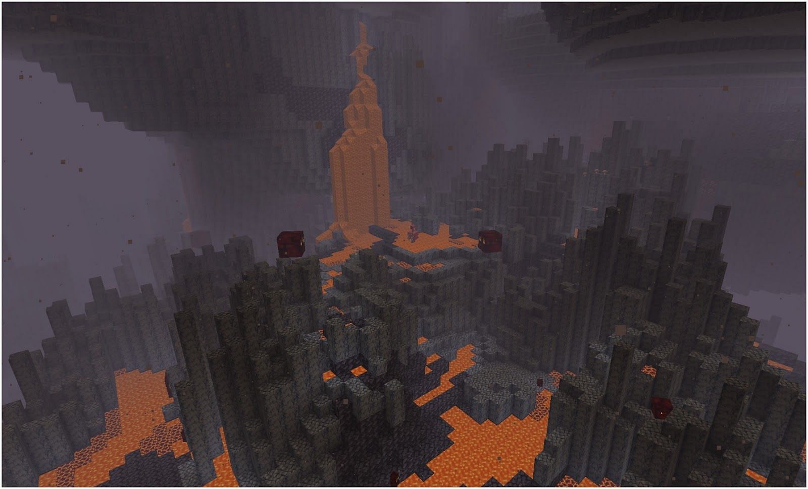 The Basalt Delta in Minecraft (Image via Minecraft)