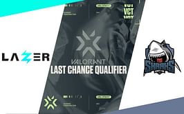 Shark Esports vs Lazer Valorant SA LCQ: Prediction, head-to-head, livestream details, and more