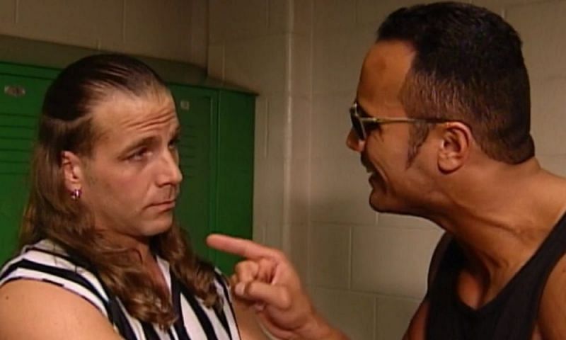 What happened between The Rock and Shawn Michaels?