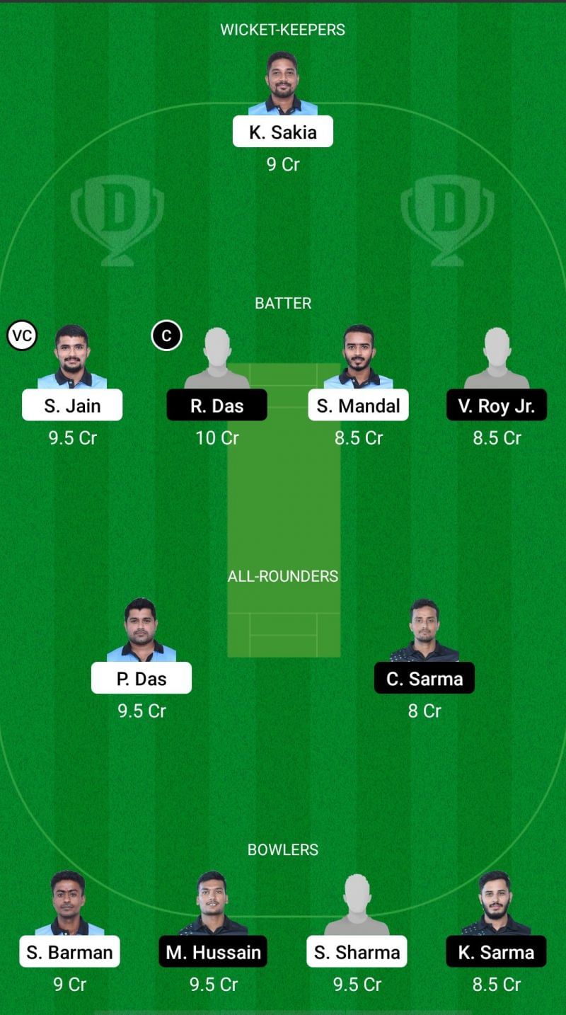 SBC vs BRB Dream11 Prediction - Assam T20