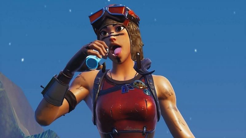 Renegade Raider is one of the sweatiest and rarest skins in Fortnite Battle Royale (Image via wallpaper access)
