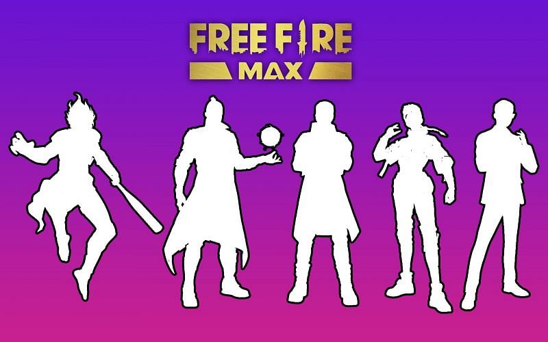 Free Fire Max characters with active abilities (Image via Sportskeeda)