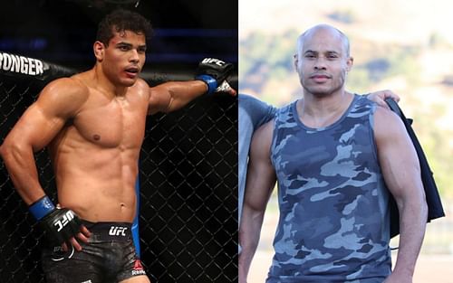 Paulo Costa (left), Ali Abdelaziz (right) [Credits: @islam_makhachev via Instagram]