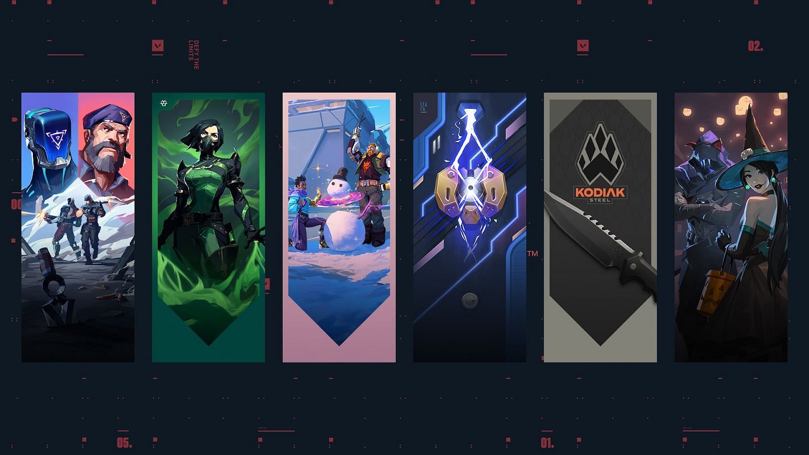 Valorant Episode 3 Act 3 brings new Player Cards, Gun Buddies, and Sprays (Image via Riot Games)