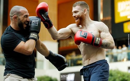 Jared Gordon (left), Paul Felder (right) [Image Courtesy: @felderpaul on Instagram]