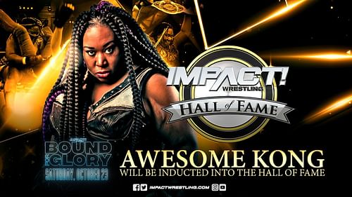 Congratulations to Awesome Kong for entering the IMPACT Wrestling Hall of Fame