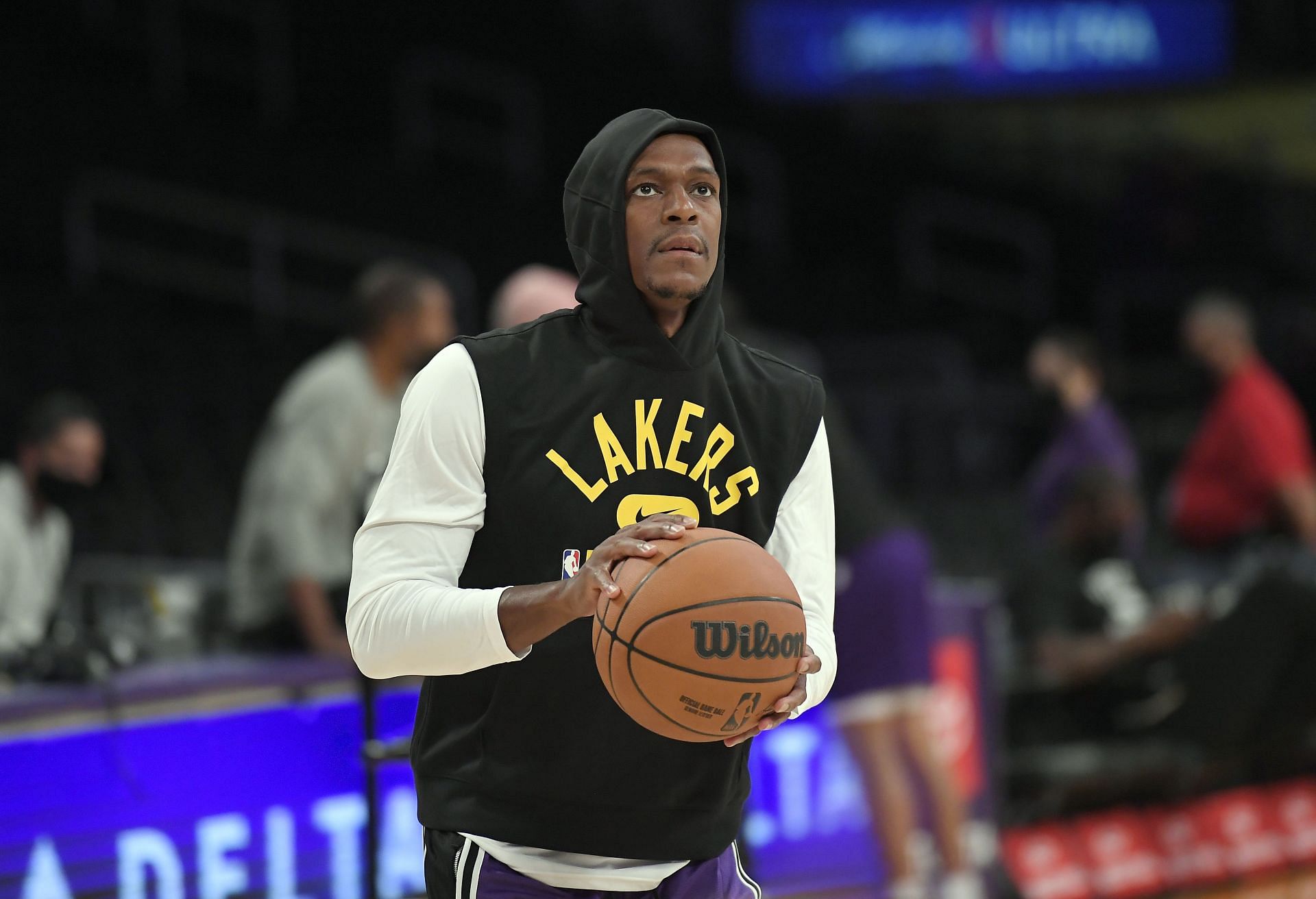 Rajon Rondo is in his second stint with the LA Lakers.