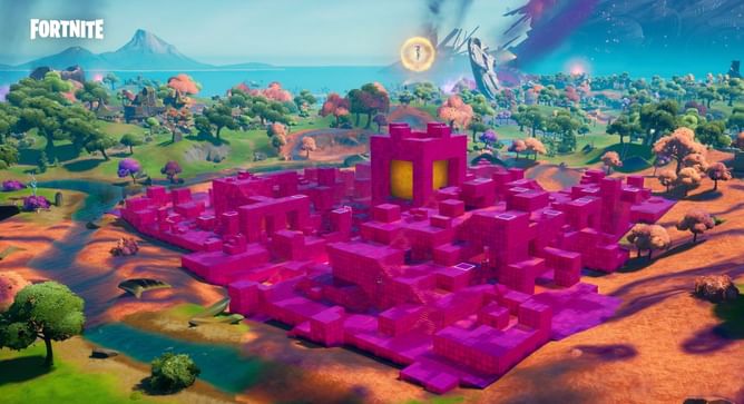 Fortnite's Cubetown is starting to turn into a Pyramid; here is what's happening