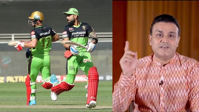 IPL 2021: "I had a wish to see Virat and AB bat together, it didn't happen even once this year"- Virender Sehwag