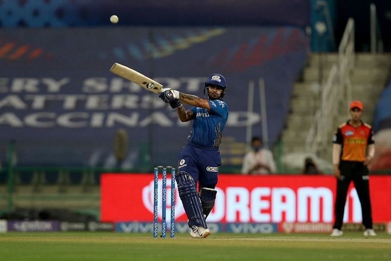 Ishan Kishan smashed 84 runs during the Mumbai Indians batting effort [P/C: iplt20.com]