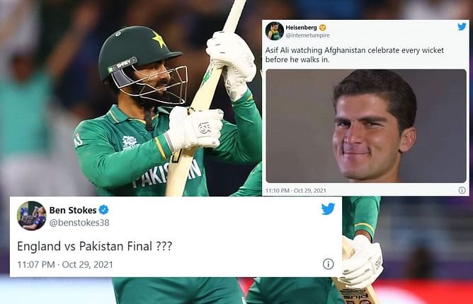 "This level of hitting is insane" - Twitterati heaps praise on Asif Ali as he wins Pakistan yet another game with a rampaging knock