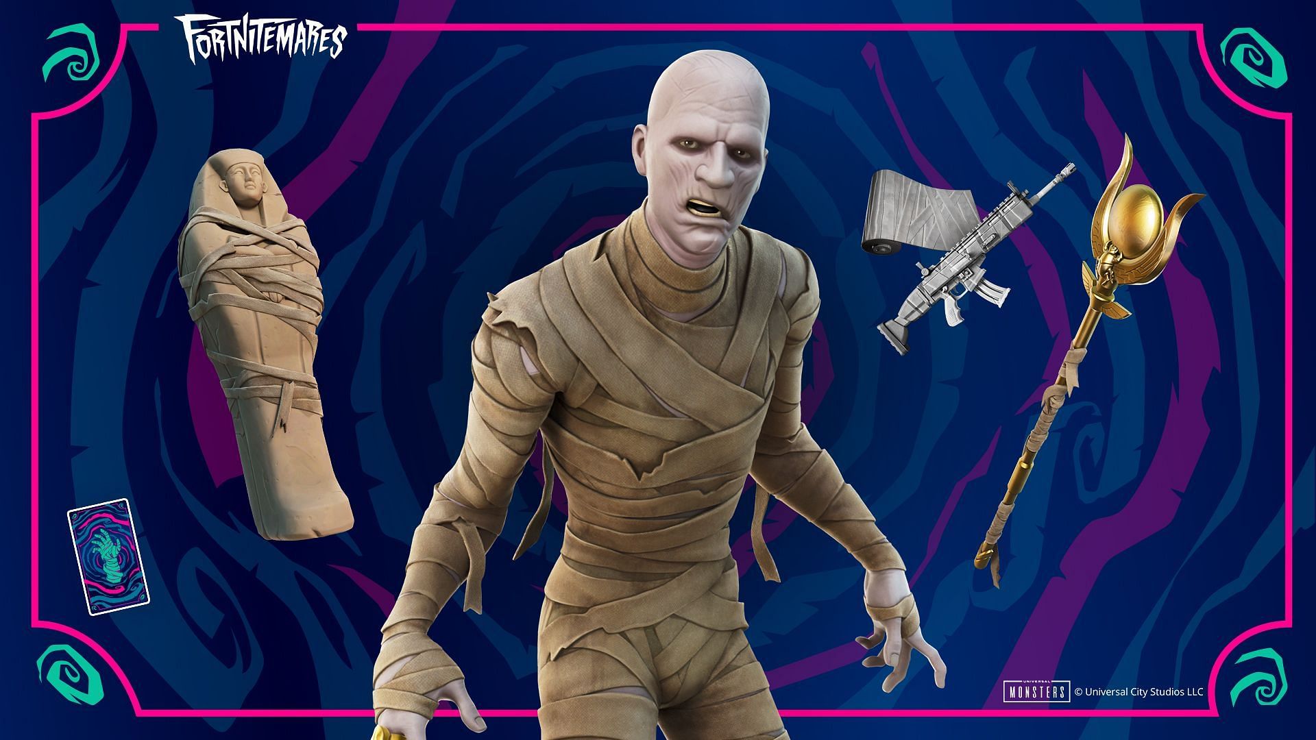 The Mummy is here (Image via Epic Games)