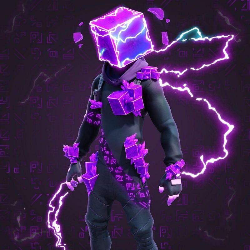 Kevin the Cube skin in Fortnite (Image via Trimix on Twitter)