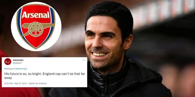 'Carrying the team', 'Too good' - Fans blown away by Arsenal player's international display