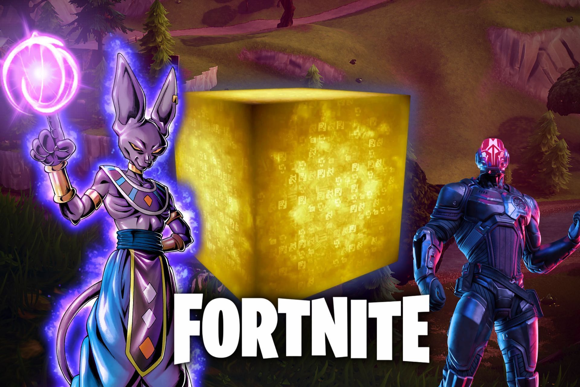 Characters that can defeat the Queen cube in Fortnite (Image via Sportskeeda)