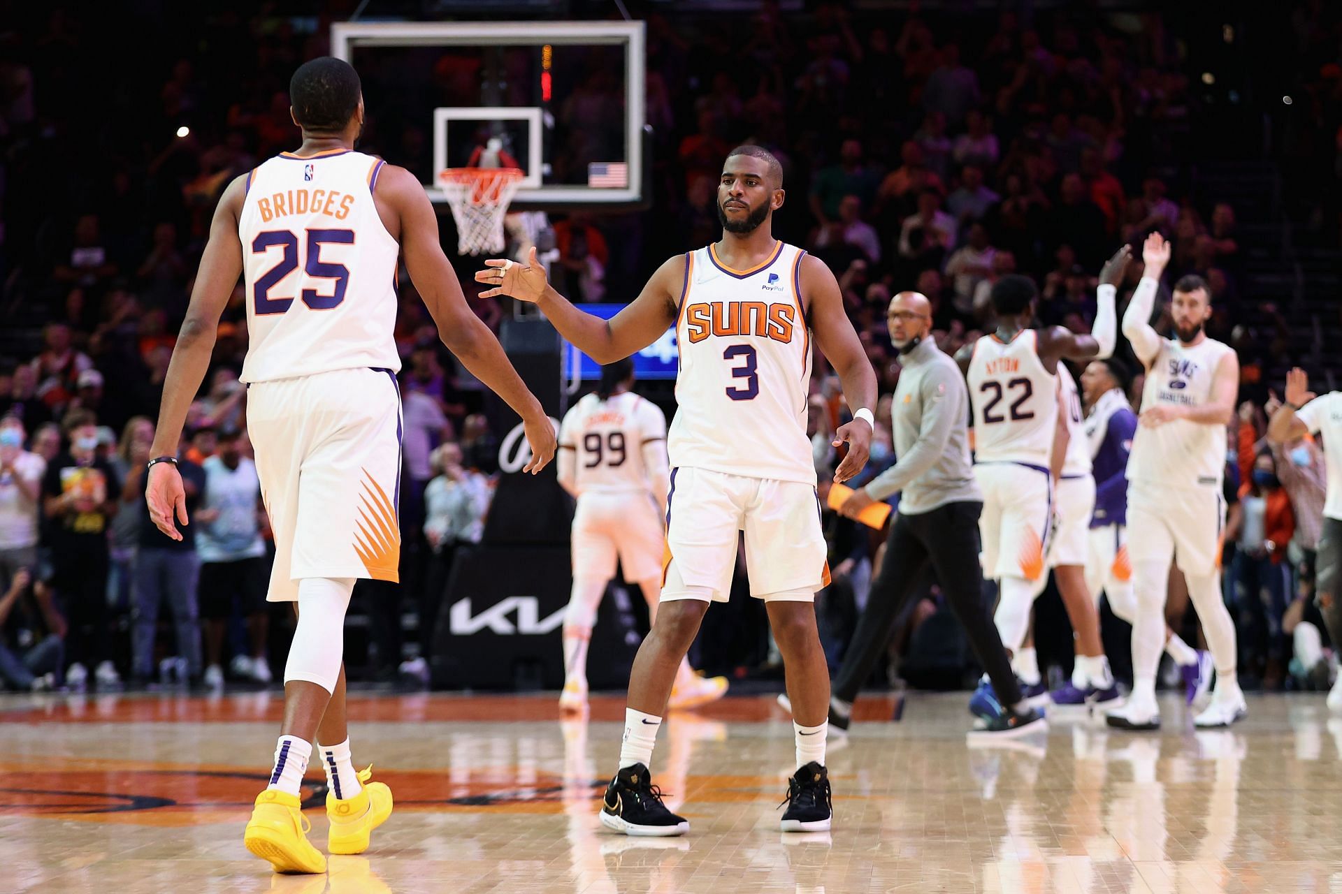 Sacramento Kings v Phoenix Suns | Chris Paul x Mikal Bridges