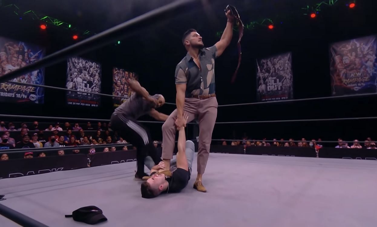 AEW stars Ethan Page, and Scorpio Sky recently attacked Sammy Guevara