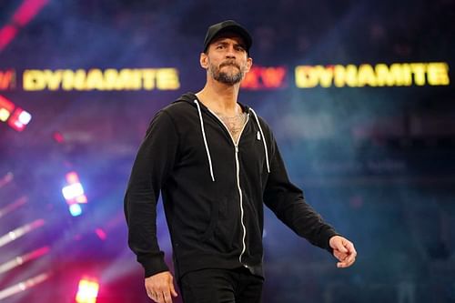 CM Punk walking out on AEW Dynamite