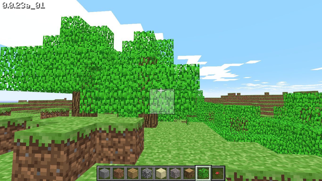 Minecraft classic is now available to play in your browser with