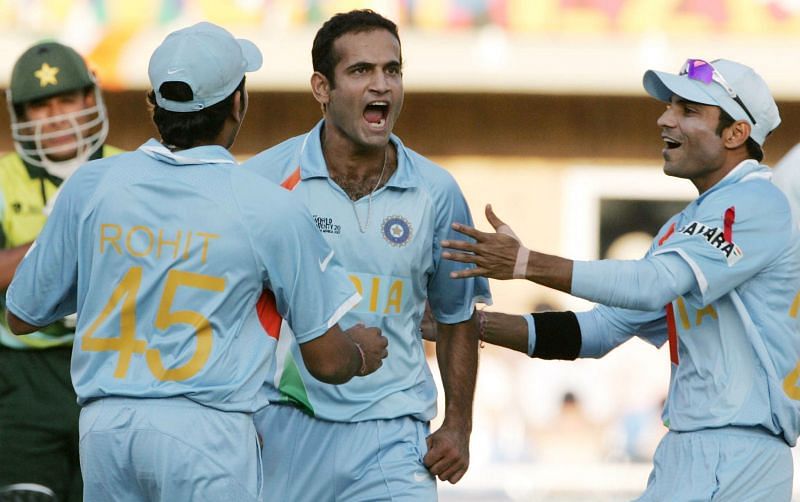 Irfan Pathan was named player of the match in the 2007 T20 World Cup final