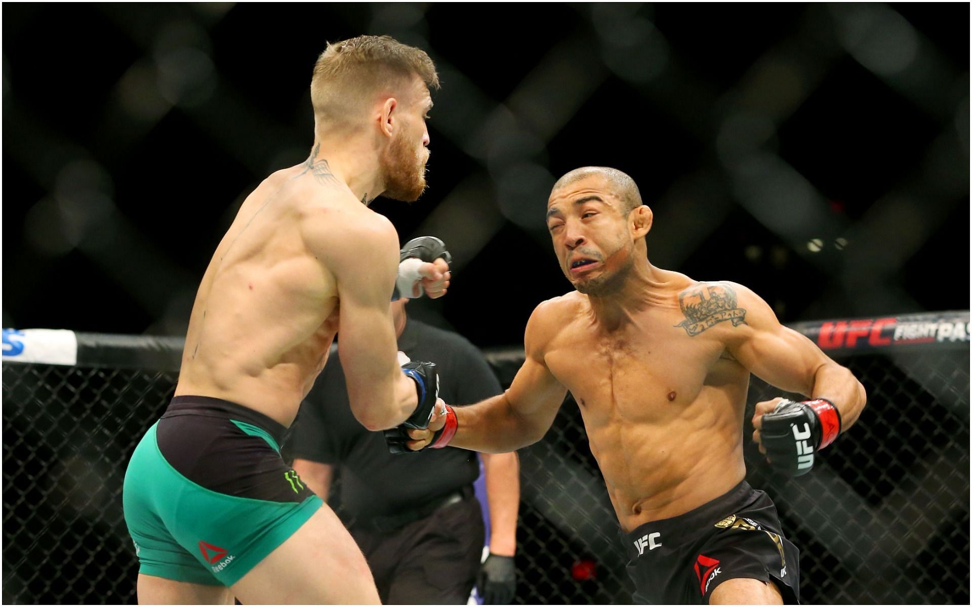 Conor McGregor delivering the fastest knockout in a title fight