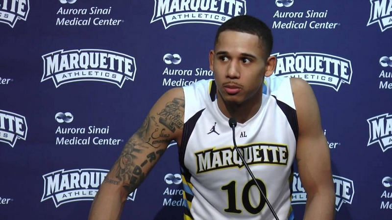 Golden State Warriors&#039; Juan Toscano-Anderson at Marquette [Source: Marquette Golden Eagles]