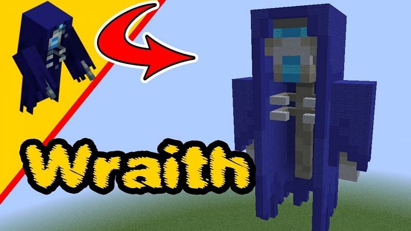 Wraiths are ghastly mobs that attempt to control space on the battlefield (Image via Mojang/Youtube user zu-wii-mama).
