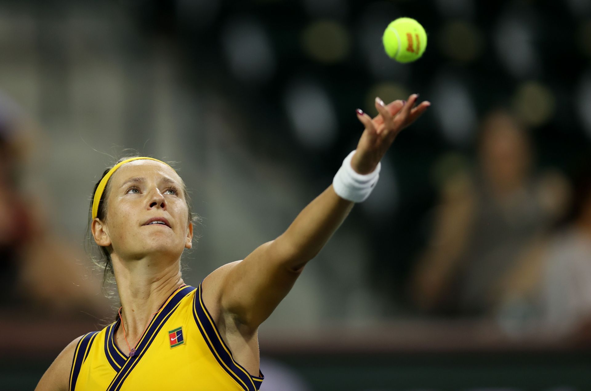 Azarenka at the BNP Paribas Open.