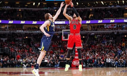 The Chicago Bulls will host the Utah Jazz at United Center on Saturday [Source: USA TODAY Sportsbook Wire]