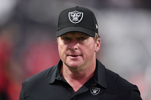 Former Las Vegas Raiders coach Jon Gruden