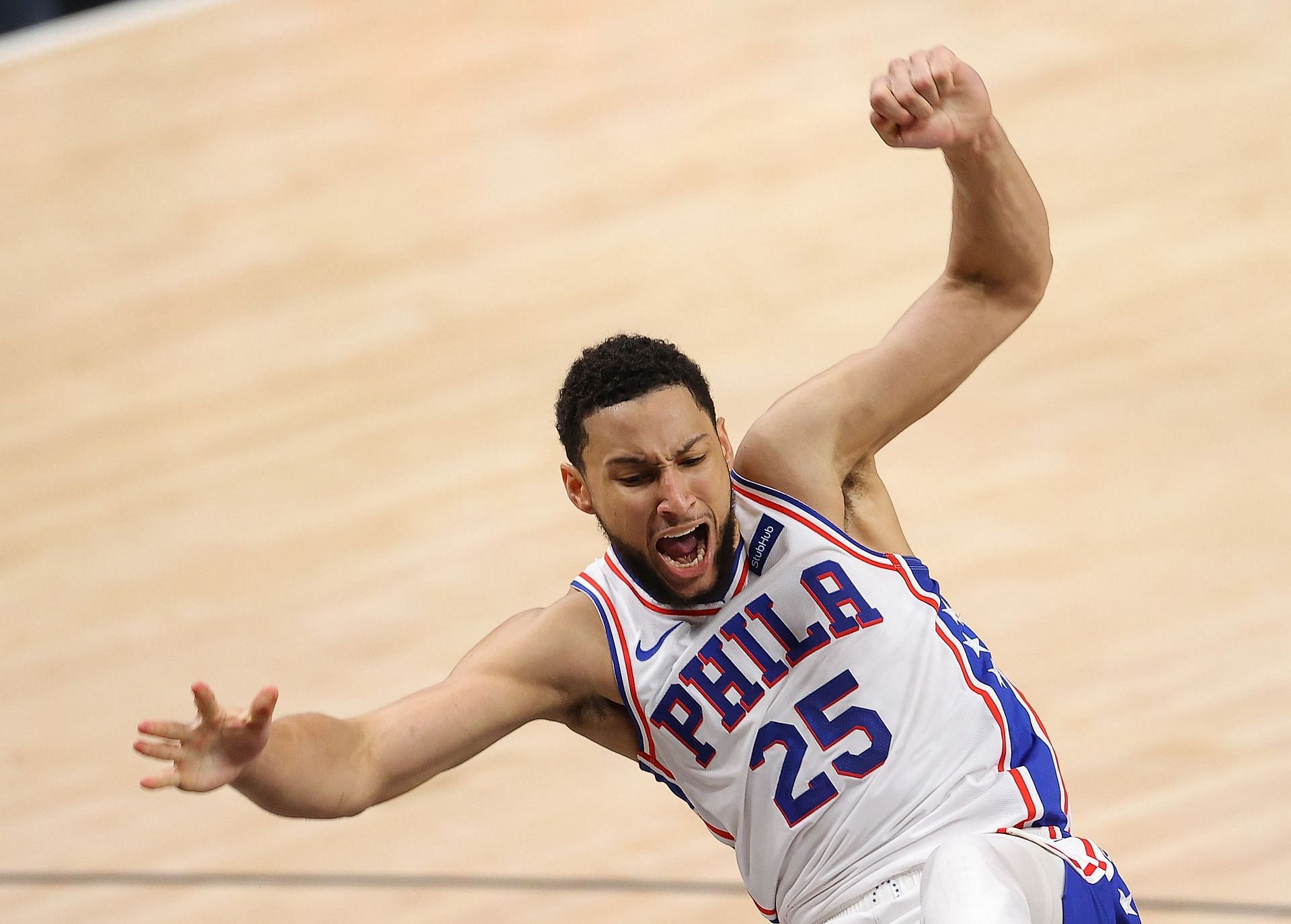 Ben Simmons of the Philadelphia 76ers