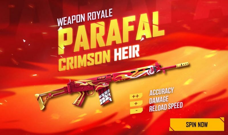 The Weapon Raoyle will be available for the next 31 days (Image via Free Fire)