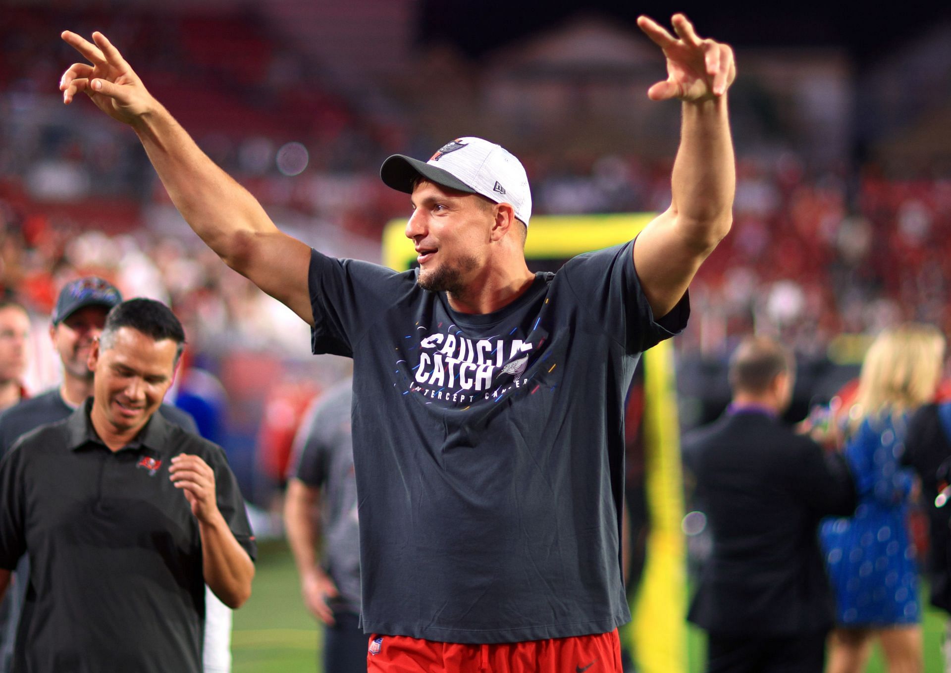 Rob Gronkowski invents new word to describe boost from Tom Brady