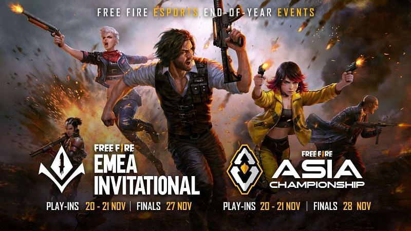 The Free Fire Championship will be held from 20 to 28 November