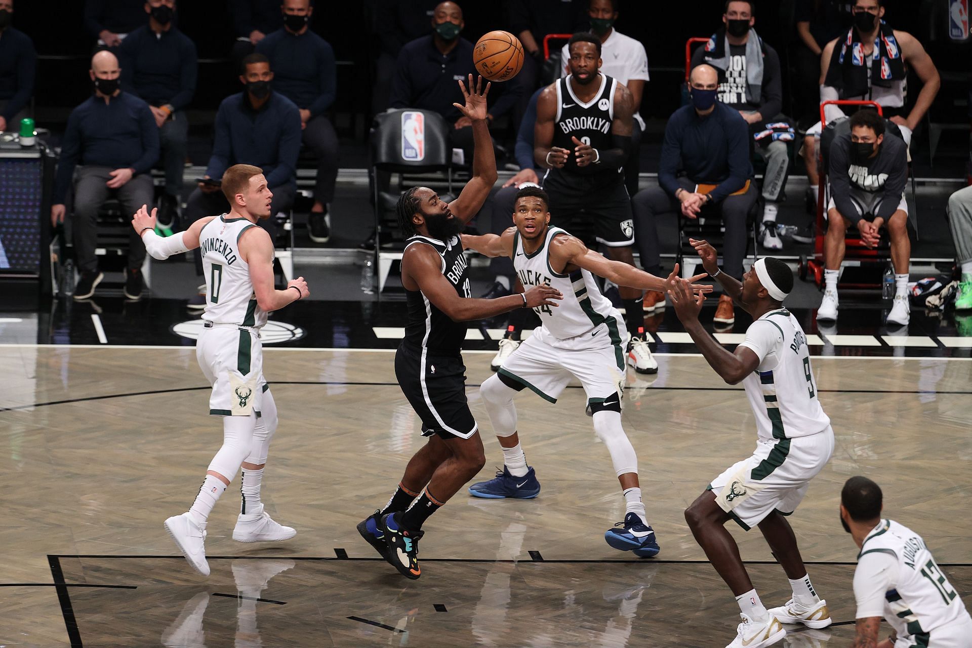 The season opener is only the first of four meetings in the regular season between the Milwaukee Bucks and Brooklyn Nets.