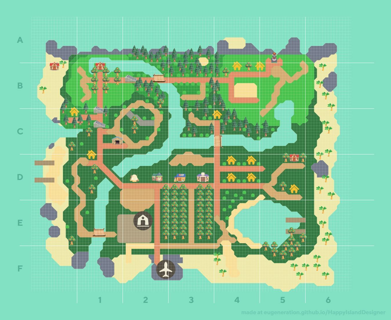 Designing islands will be a huge part of the game now, thanks to the DLC. (Image via Nintendo)