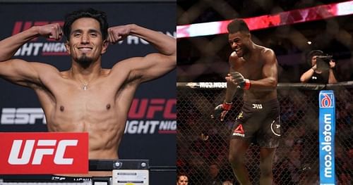 Adrian Yanez (left) and Aljamain Sterling (right)