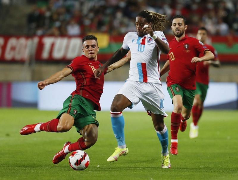 Luxembourg&#039;s best chance of the night fell to Rodrigues, whose effort was parried away.