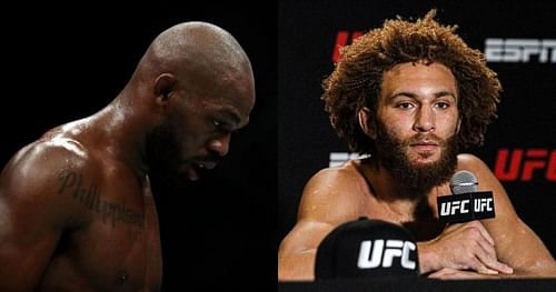 Jon Jones (left) & Luis Pena (right) [Image Credits- @violentbobross on Instagram]